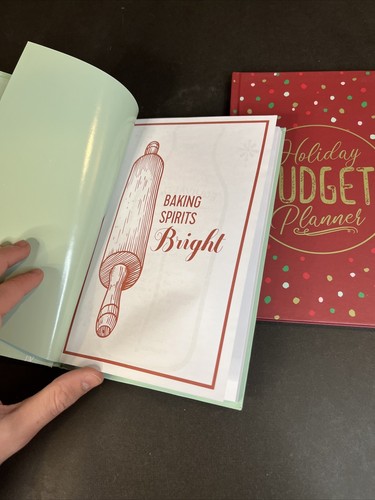 Holiday Menu Planner & Holiday Budget Planner New Books - Picture 3 of 11