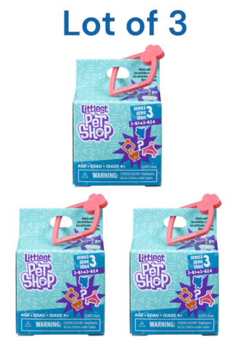 Lotto di 3 - Littlest Pet Shop Clip It Series 3 scatola sorpresa (stili variano) 3 confezioni - Foto 1 di 12