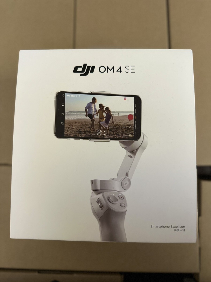 DJI OM 4 SE
 スタビライザー ホワイト 充電ケーブル・収納袋付き Support for DJI OM 4 SE - DJI
