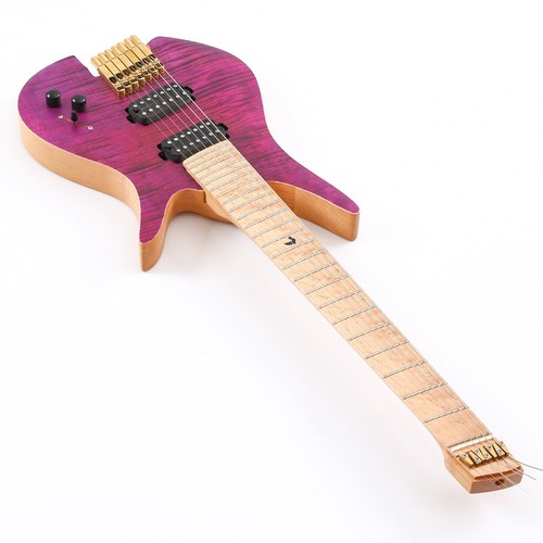 Batking Electric Headless 7 Stringed Multiscale Guitar luminous Inlays - Picture 8 of 24