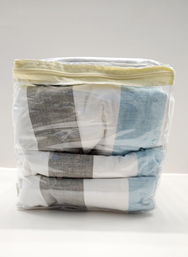 Pointehaven Flannel Deep Pocket Sheet Set California King Savannah Stripe - Picture 9 of 9