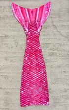 Sun Tail Bahama Pink Mermaid Tail + Monofin Set Girls Swimmable NEW w/Tags