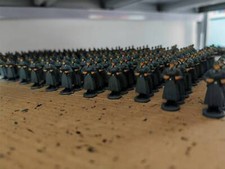 Homemade 1/72 German WWII Army 1 Commander  40 Soldiers Model Finished NEW  