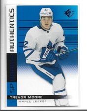 2019-20 SP Hockey Blue Rookie Authentics #122 Trevor Moore