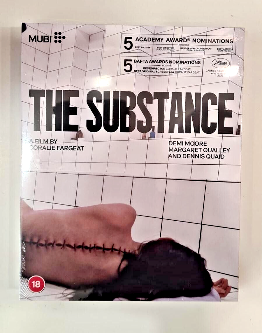 BLU-RAY  THE SUBSTANCE   BRAND NEW SEALED UK STOCK
