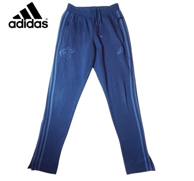 Adidas Herren Gr. S Münster Rugby Jogginghose / Trainingshose / blau Jogginghose