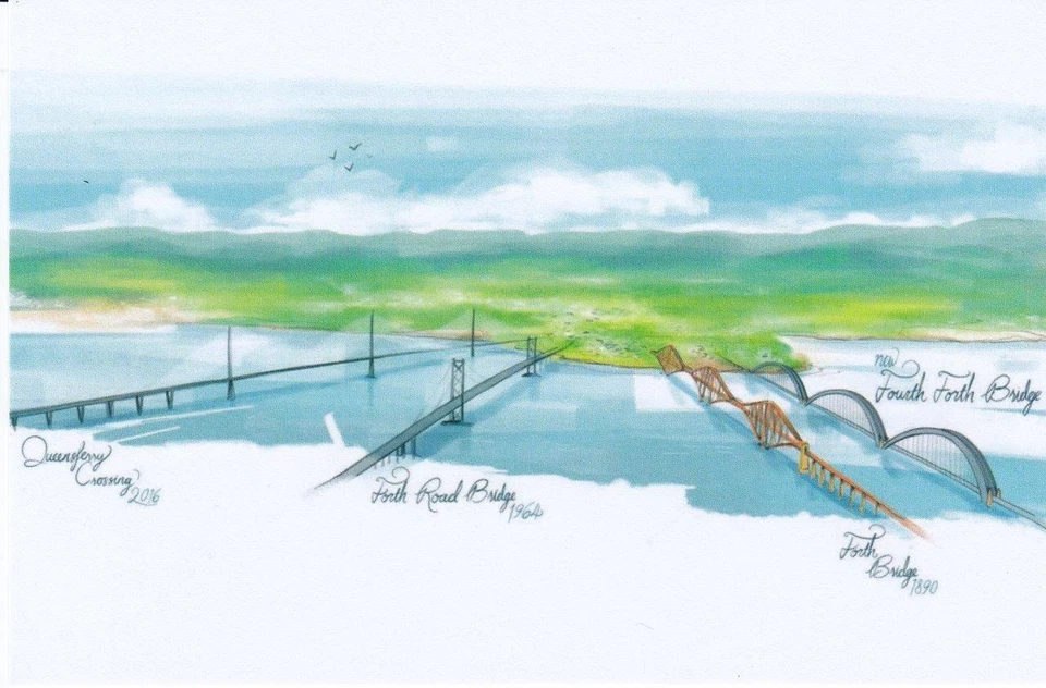 GB 1964 THE OPENING OF FORTH ROAD BRIDGE PRIVATE PRESENTATION PACK SG 659 660 #2 — 第 4/4 张图片