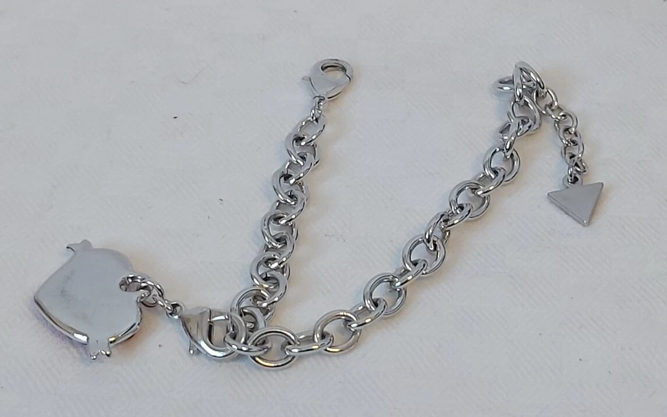 Guess Armkette Brasselet Armschmuck mit Herz Anhänger Rot - Bild 2 von 4