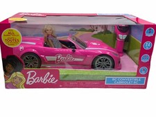 2019 Barbie Full Function RC Remote Control Pink Convertible Car For Collectors