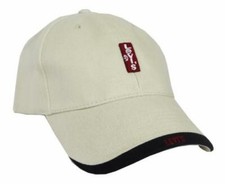 NEW NWT LEVI'S RED TAB MEN'S CLASSIC COTTON ADJUSTABLE BASEBALL HAT CAP KHAKI