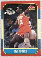 1986-87 Fleer #46 Roy Hinson Philadelphia 76ers NBA Basketball