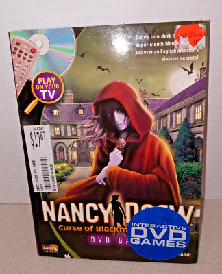2007 Nancy Drew: Curse of Blackmoor Manor DVD Game Brand New Sealed?