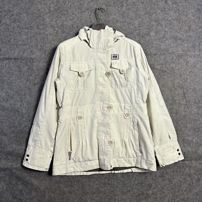 Vintage Helly Hansen Skijacke Damen Größe Small Helly Tech Utility Cargo