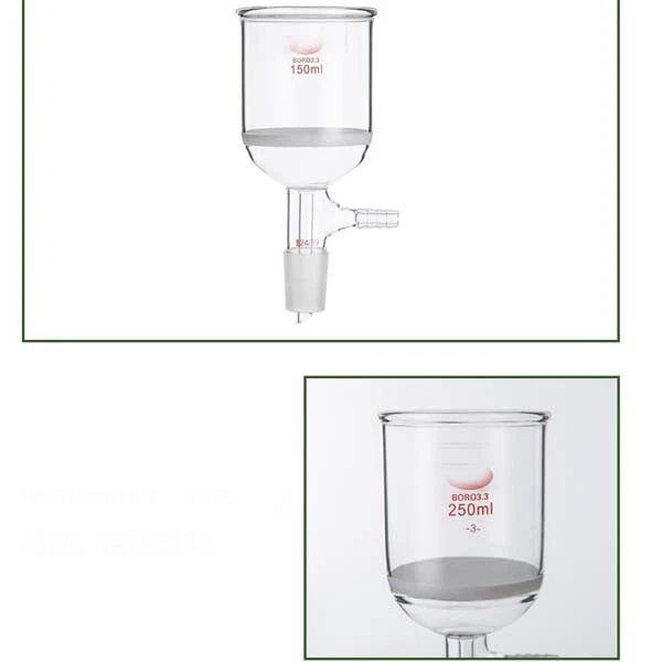 Filter glassware G3 beaker funnel Chemistry Lab Laboratory 30-500ml flask - Image 3 of 4