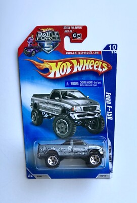 Hot Wheels Battle Force Die Cast Car 2009 Ford F-150 Rebel