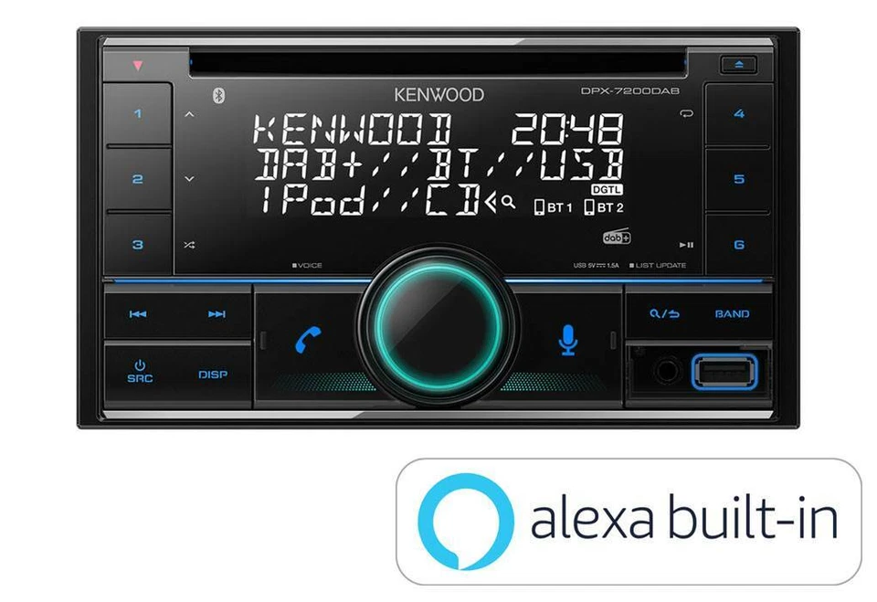 Kenwood Radio Bluetooth DAB für Jeep Grand Cherokee IV ab 2011 - Bild 4 von 4