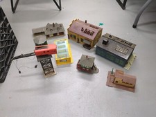 Lot Of Ho Scale Buildings  Crane