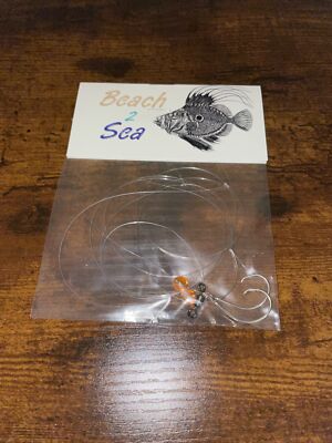 Hand Tied Surf Fishing Rigs- Whiting/Pompano