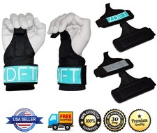 Weight lifting Power training Gym hooks Grips bar straps wraps wrist supports