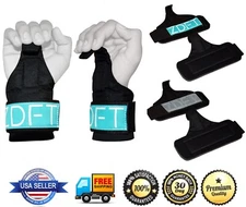 Weight lifting Power training Gym hooks Grips bar straps wraps wrist supports