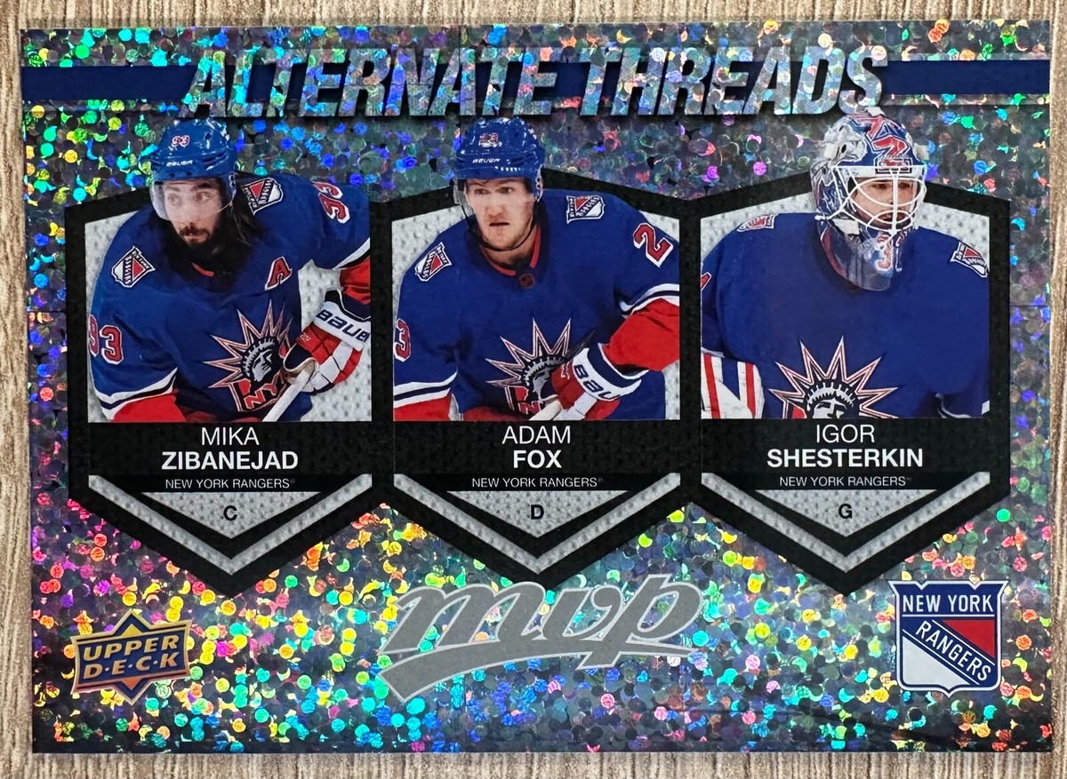 2023-24 UPPER DECK MVP HOCKEY ALTERNATE THREADS INSERT CARDS
