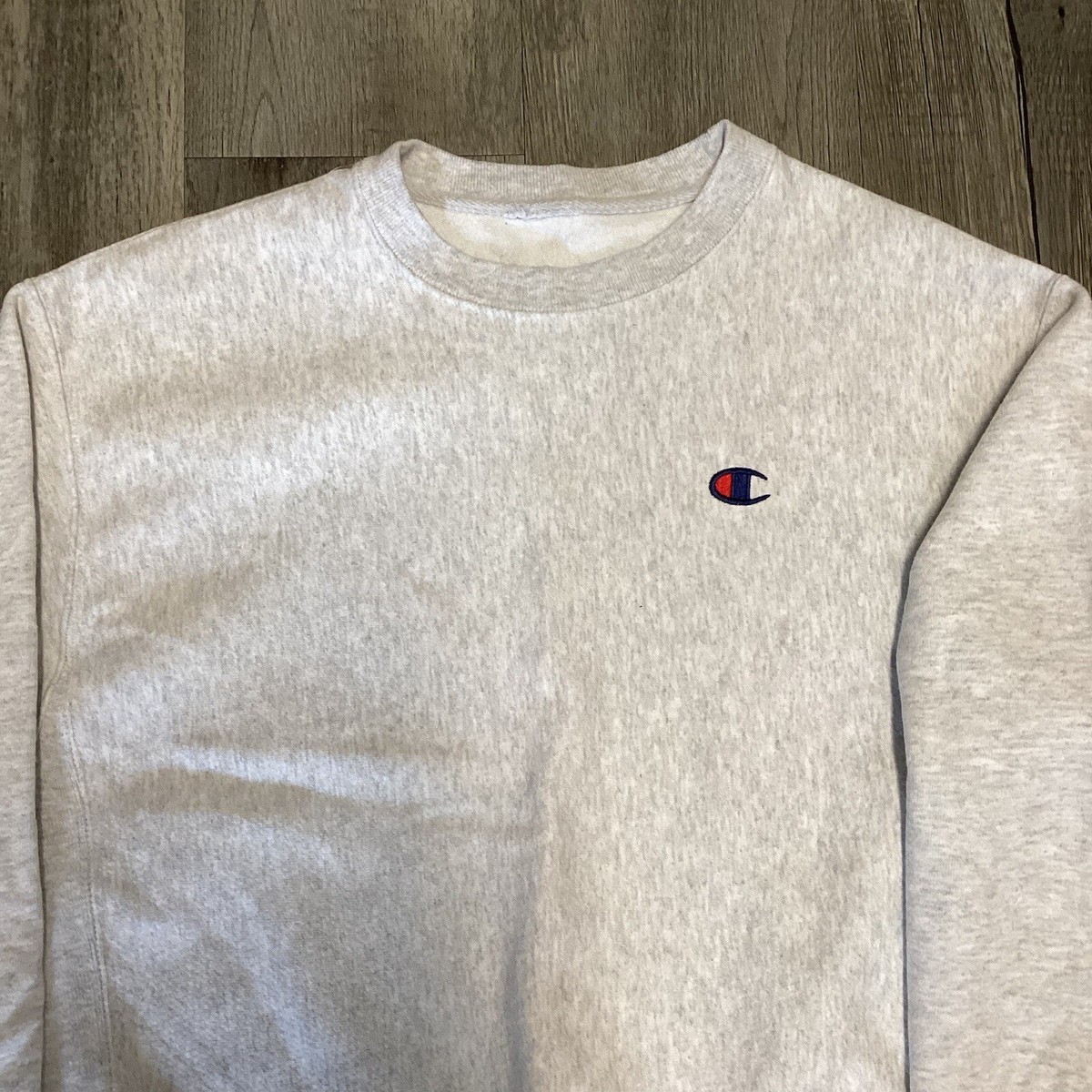 【HOUSE OF BLANKS】Reverse Wave Crew Neck Vintage Champion Reverse Weave Blank Crewneck Sweatshirt Sz