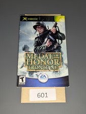 Medal of Honor: Frontline Microsoft Xbox, 2002  MANUAL ONLY 