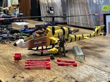 G.I. JOE Tiger Fly with Recondo Completo Rotto Gancio Cupolotto