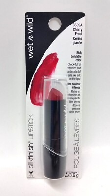 WET N WILD CHERRY FROST Silk Finish Lipstick Brand New-SEALED | eBay