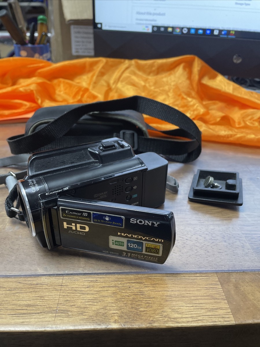 Sony HDR-XR150 120 GB Camcorder Bundle Fully Tested FREE