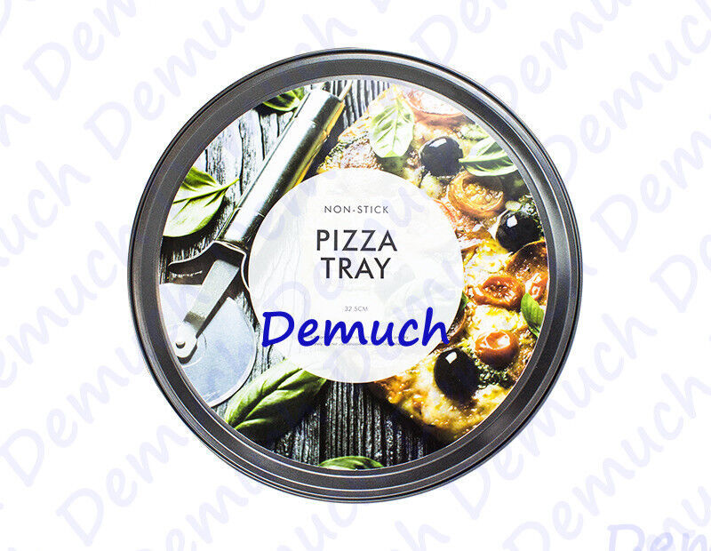 New Non Stick PIZZA TRAY 12 Inch Carbon Steel Baking Round Oven Tray