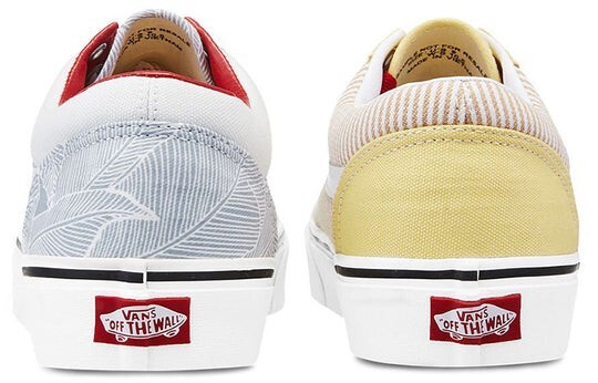 Vans Style 36 VN0A3DZ3WS7 Men\'s 10.5 White Yellow Striped Floral Sneakers TF6086 Vans Style 36 VN0A3DZ3WS7 Men main image 2