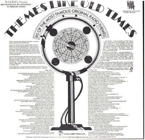 THEMES LIKE OLD TIMES Various Artist 90 OLD TIME RADIO THEMES LP VINYL RECORD - Imagen 10 de 24