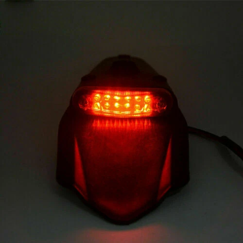 Luz de giro trasera de freno LED para guardabarros trasero para Suzuki DRZ/RM/RMZ/RMX Foto 4 de 4