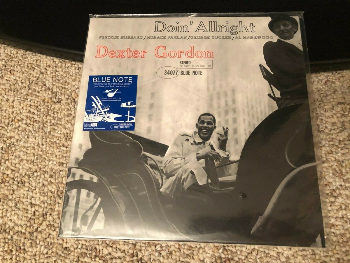 独LP Dexter Gordon Doin Allright ST84077 Blue Note, UMe /00260 Dexter Gordon – Doin' Allright – Vinyl (180g, LP, Album + 2