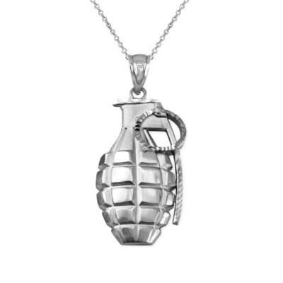 Collier Fender Rocks King Baby En Argent Sterling - Grenade, 76g, 15 Pouces, Occasion