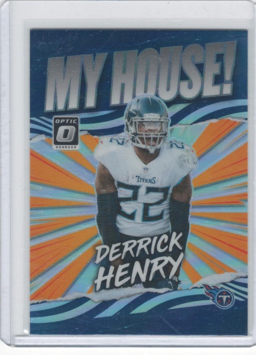 Derrick Henry 2021 Donruss Optic #MH-20 My House! Tennessee Titans