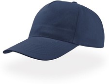 Image of Atlantis 5 Panel Cap Cotton Twill Adjustable Baseball Hat Unisex