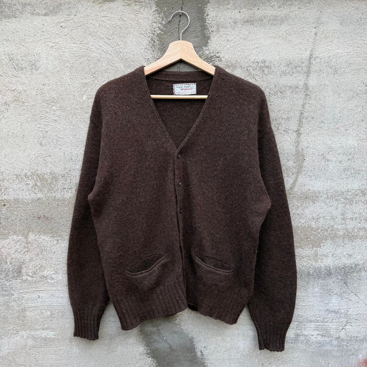 トップス 1980s mcgregor \" Clan\"wool cardigan トップス 1980s mcgregor 