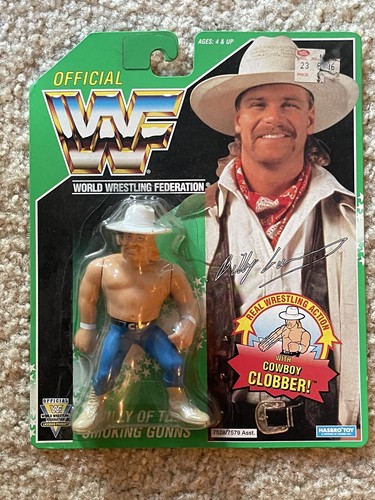 Hasbro 1994 WWF Green Card series WWE Billy Gunn M...
