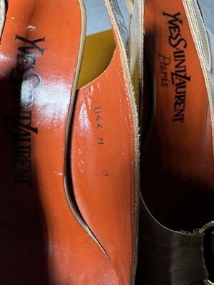 80-90s YSL vintage shoes イヴ・サンローラン パンプス 80-90s YSL vintage shoes イヴ・サンローラン パンプス