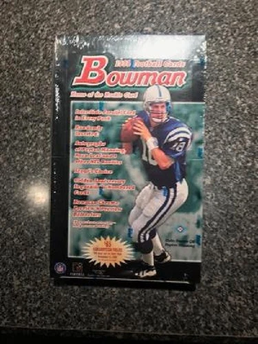 1998 Bowman Football Hobby box. Poss Manning,Moss, Woodson rookies