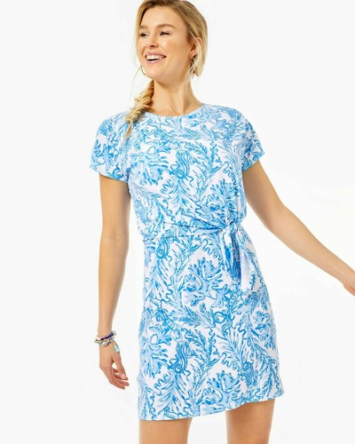INKA SHORT SLEEVE DRESS Resort White 