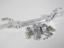 Aluminum 0.5cm Front Axle Upright + Knuckle Arm Tamiya RC 1/14 King Grand Hauler