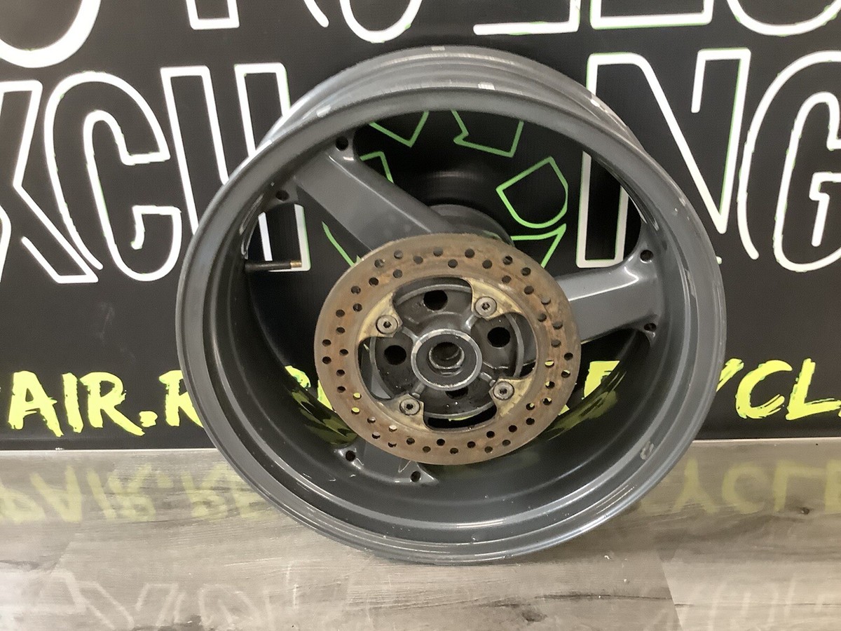 01 2001 KAWASAKI ZX12R ZX12 ZX-12 REAR RIM WHEEL B25 | eBay