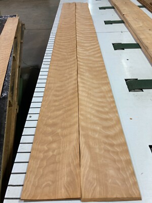 Figured Beech Wood Veneer 2 sheets 118'' x 8'' 514U