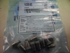 10PC SMC Trachea Connector KJS06-M5