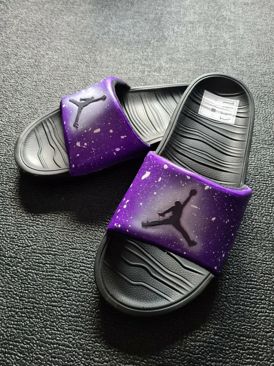 Custom Nike Jordan Galaxy Sliders Unisex all sizes available