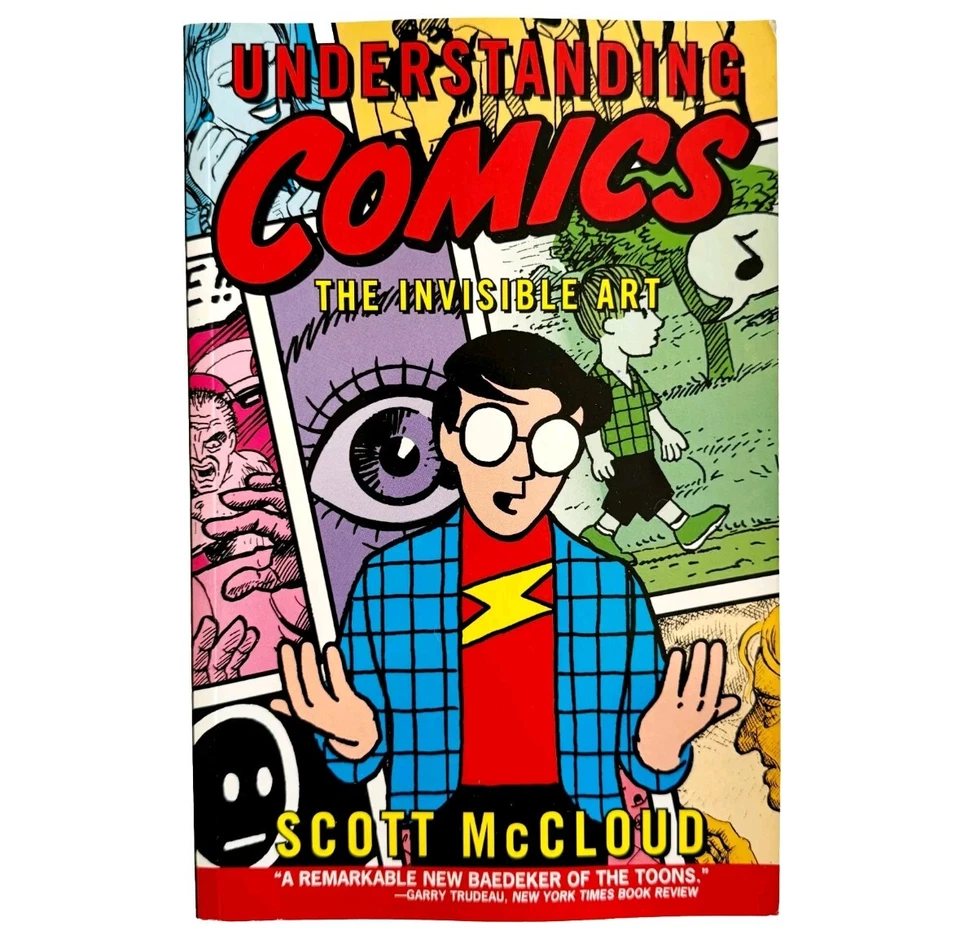 Understanding Comics McCloud 1993 Vintage Paperback NOS Invisible Art SSbks Foto 2 de 4