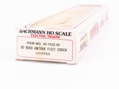 HO Scale Bachmann 43-1022-05 Amtrak Fleet Coach Passenger Car #21917 - 第 10/10 張圖片